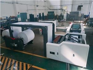 Lưỡi dao quay kép sao chép dòng sản phẩm cắt và đóng gói giấy